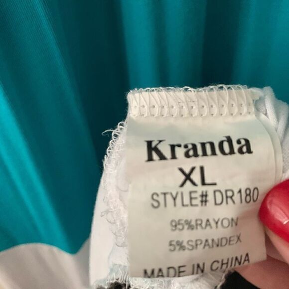 Kranda | Color Block Maxi Dress - Picture 8 of 12